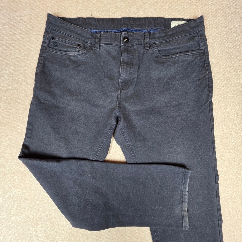 English Laundry Men's Pants 40x32 Faded Black Straight Leg Stretch 5-Pocket